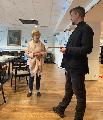 Kaffe med prästen Olli Viljakainen 25.3.